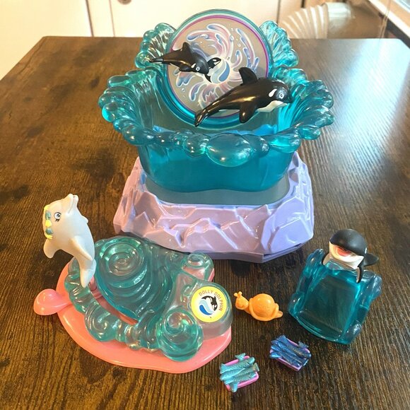 Kenner Other - Littlest Pet Shop Sea World 12-Piece Playset Vintage 1995 Kenner - LIGHT WORKS